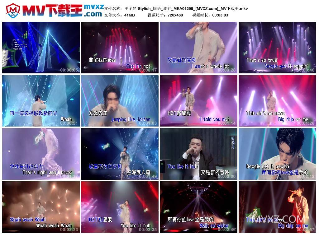 王子异-Stylish_国语_流行_MEA01298